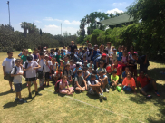 يوم رياضي لطلاب الصف الرابع في مدرسة الزهراء الابتدائية